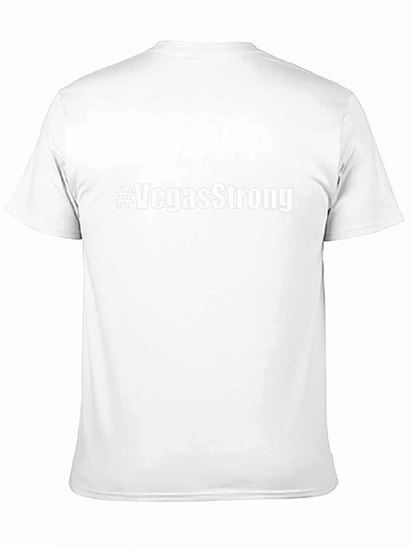 #VegasStrong Black T-Shirt - Show Your Support