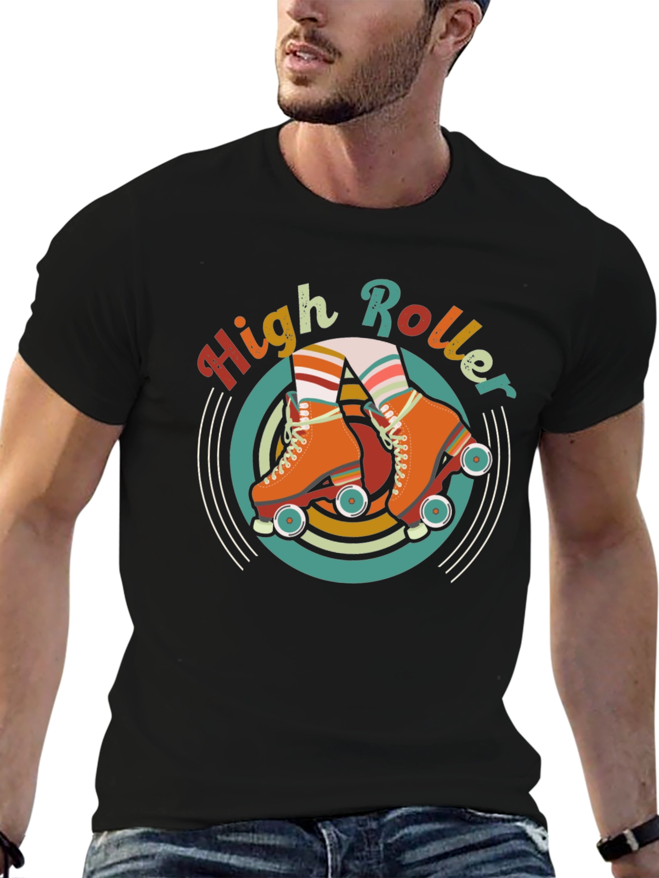 High Roller Retro Graphic Tee