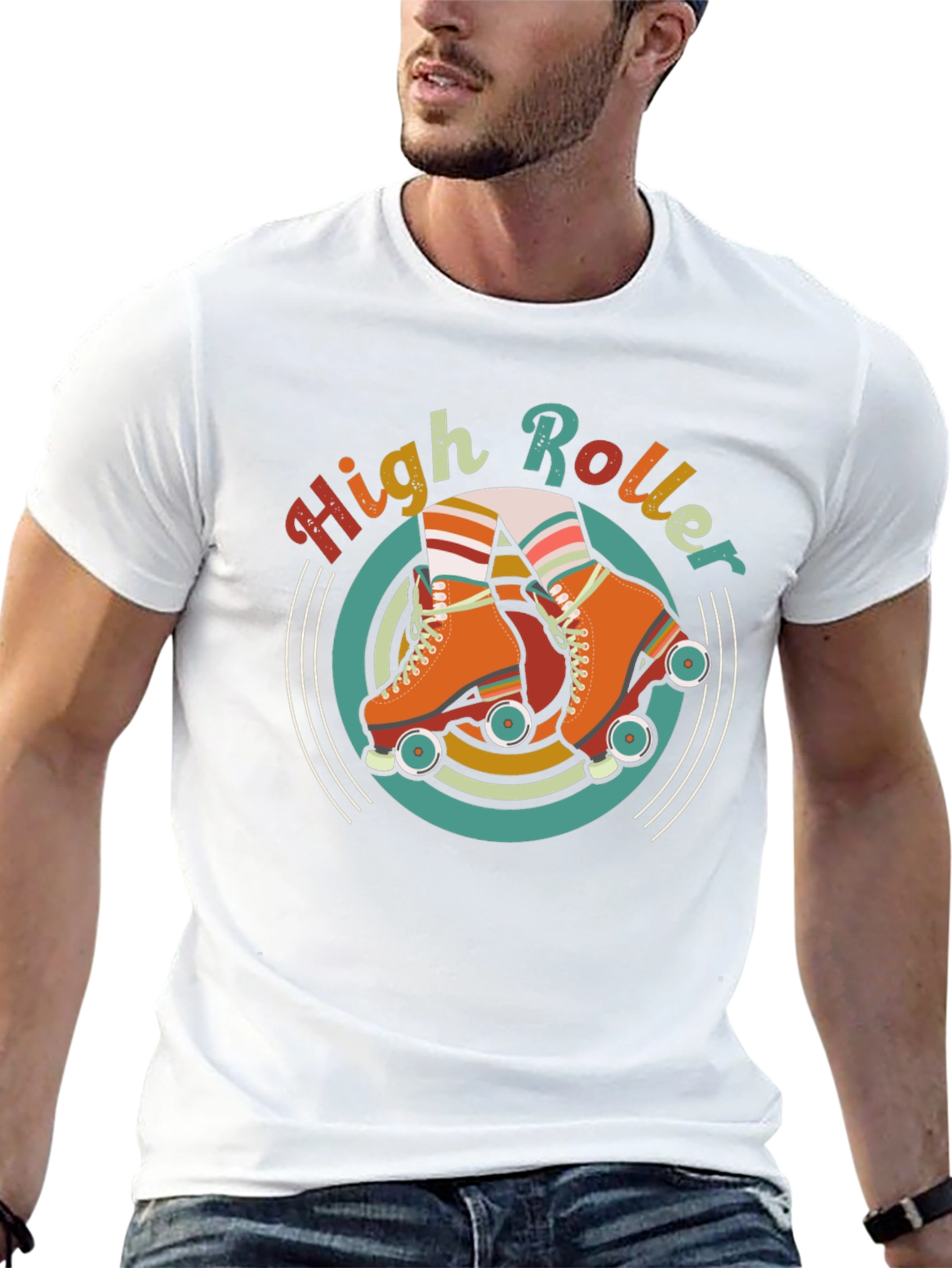 High Roller Retro Graphic Tee