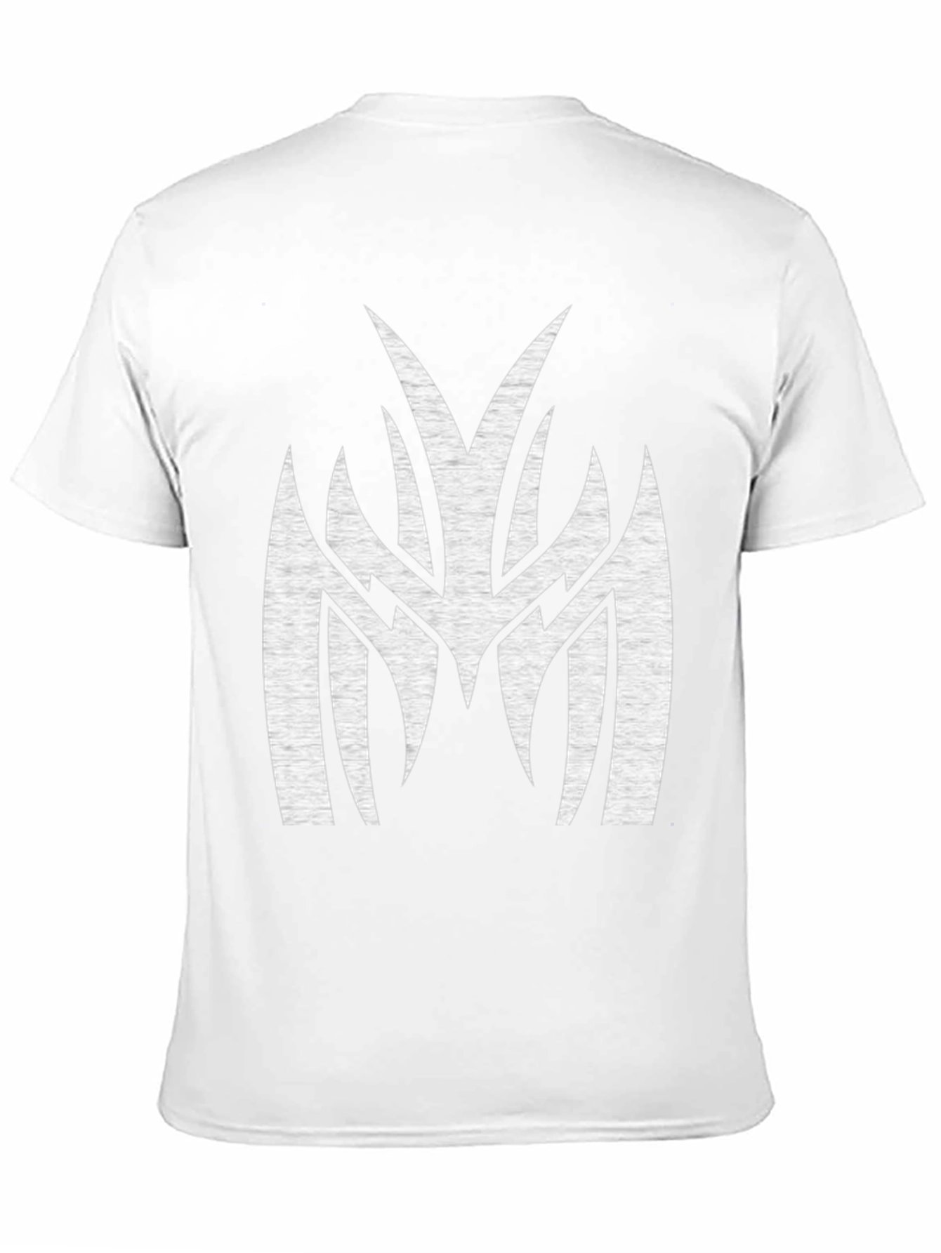 Mens Black Graphic Tee - Tribal M Design