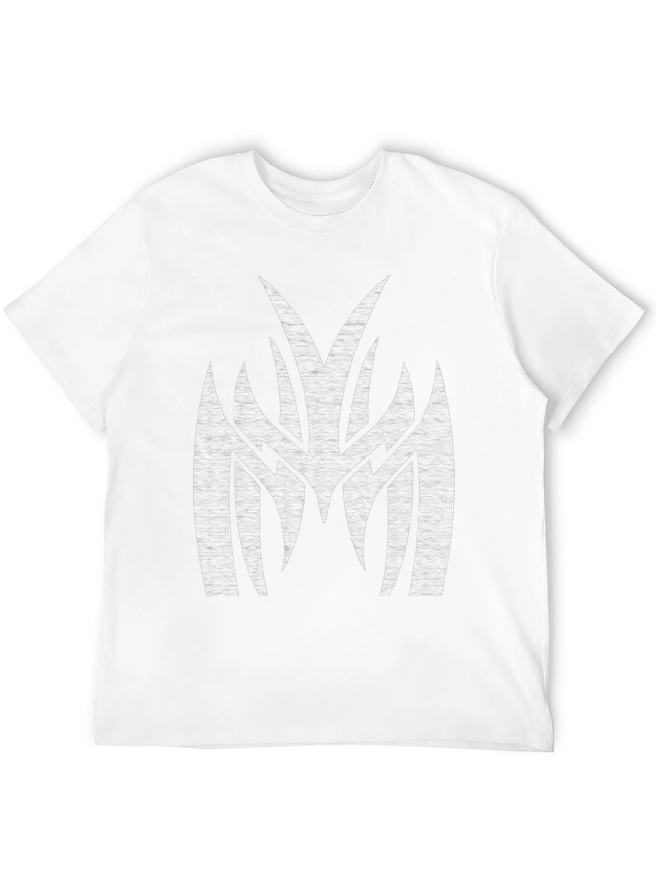 Mens Black Graphic Tee - Tribal M Design