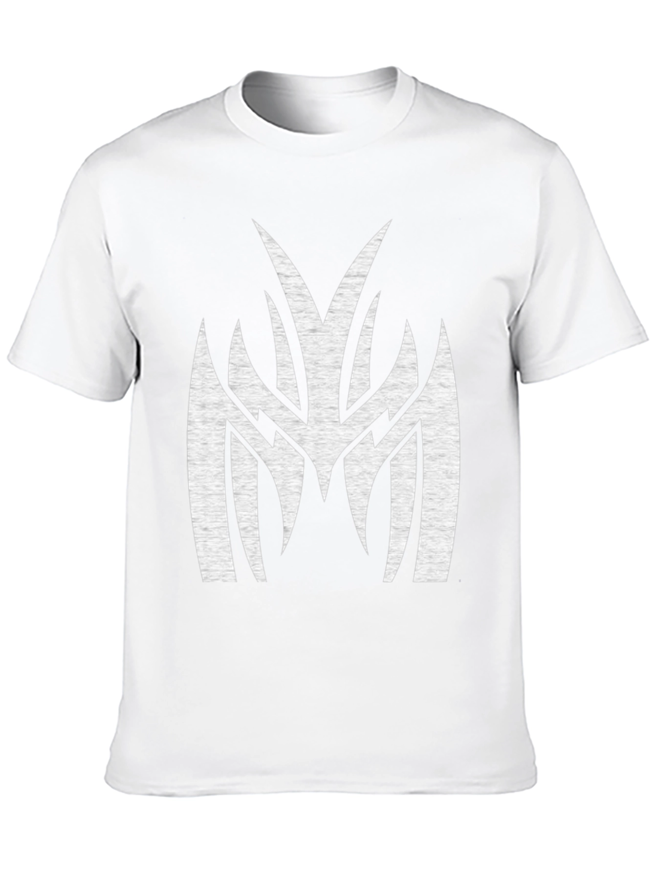Mens Black Graphic Tee - Tribal M Design