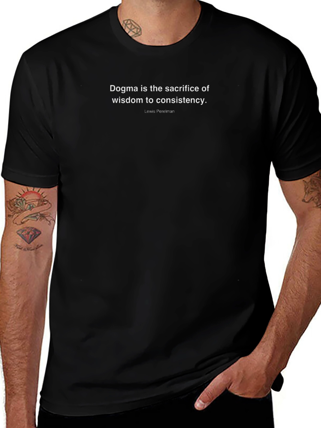 Dogma Wisdom Sacrifice T-Shirt - Dark