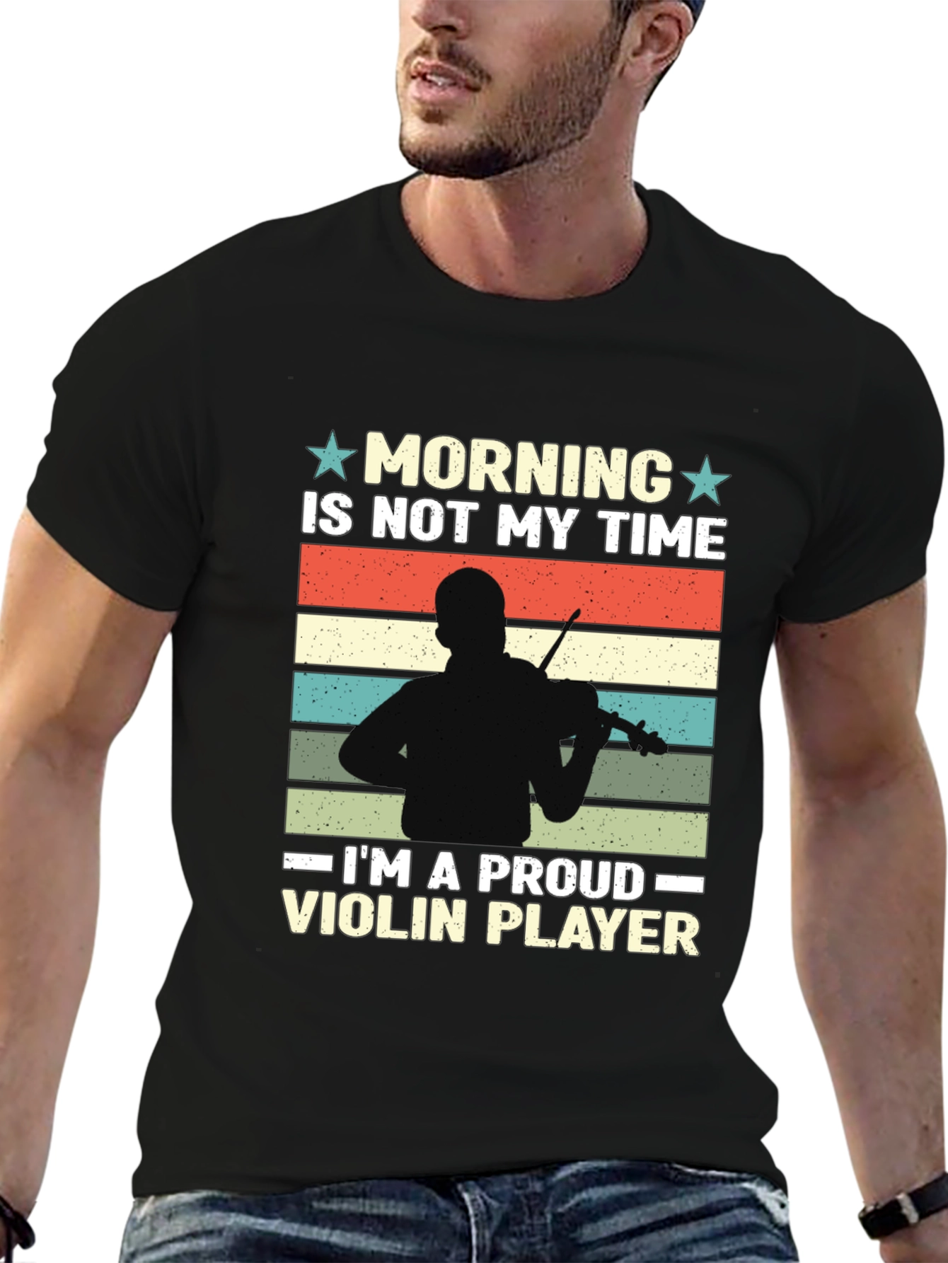 Proud Violin Player T-Shirt - Morning Not My Time!