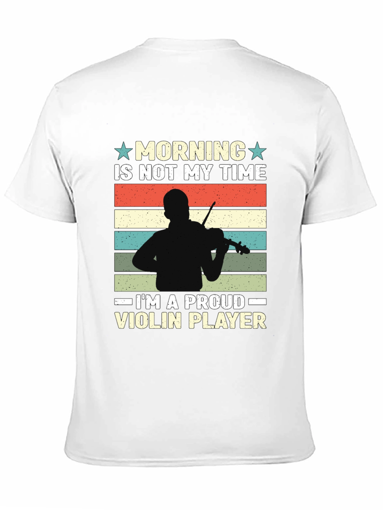 Proud Violin Player T-Shirt - Morning Not My Time!