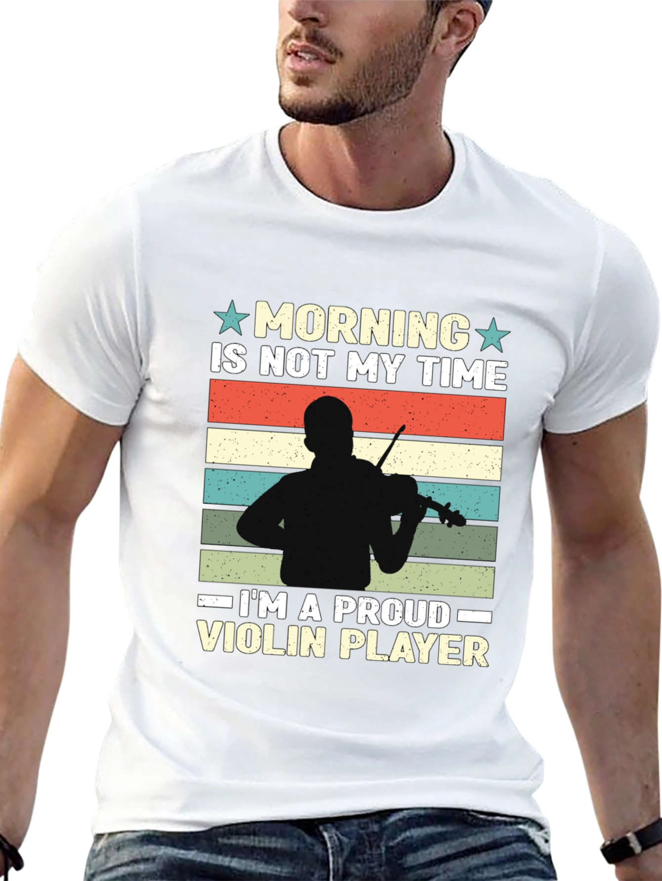 Proud Violin Player T-Shirt - Morning Not My Time!