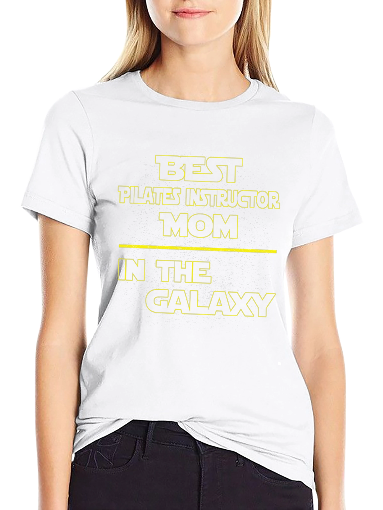 Best Pilates Instructor Mom Galaxy T-Shirt