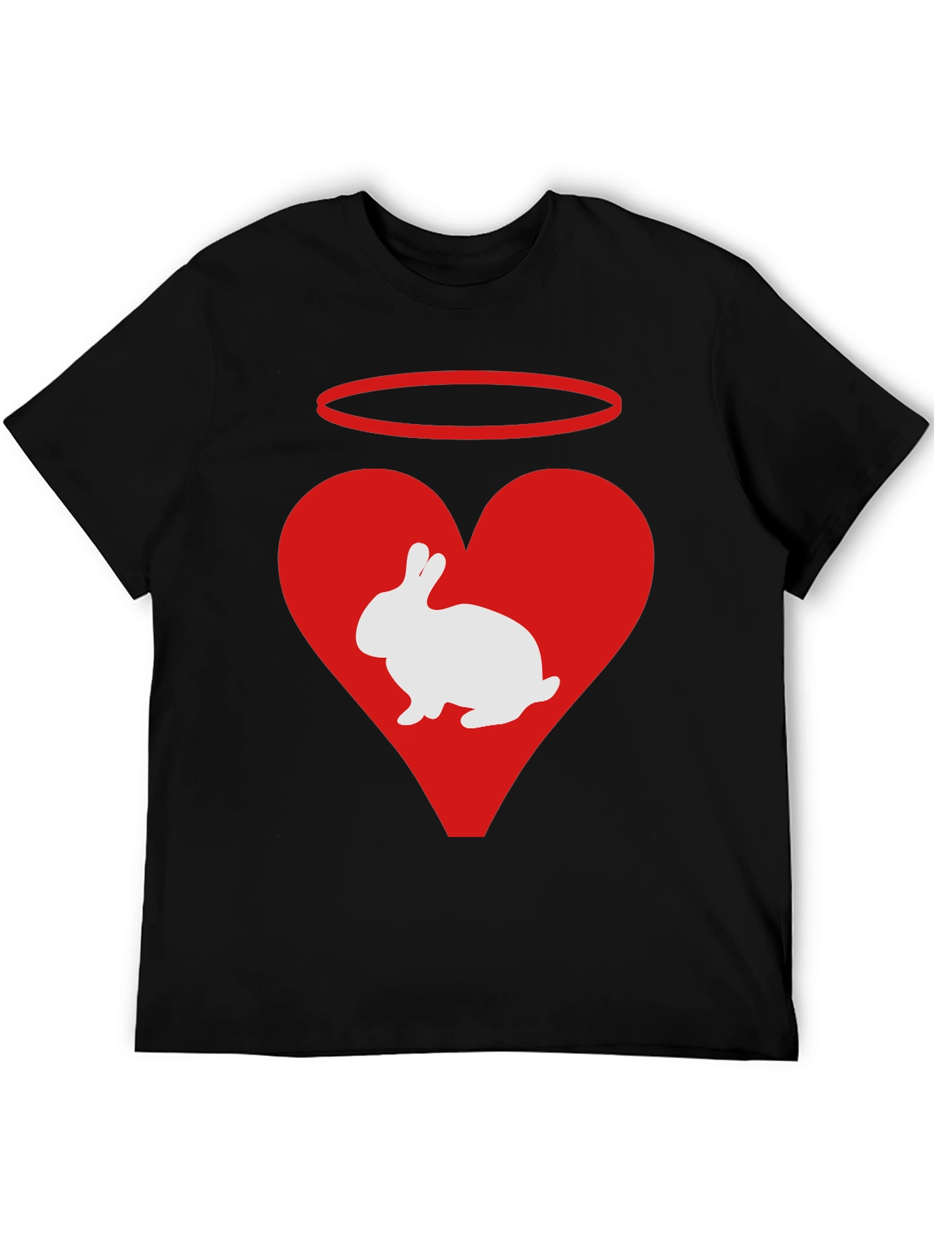 Rabbit Heart Halo Graphic Tee