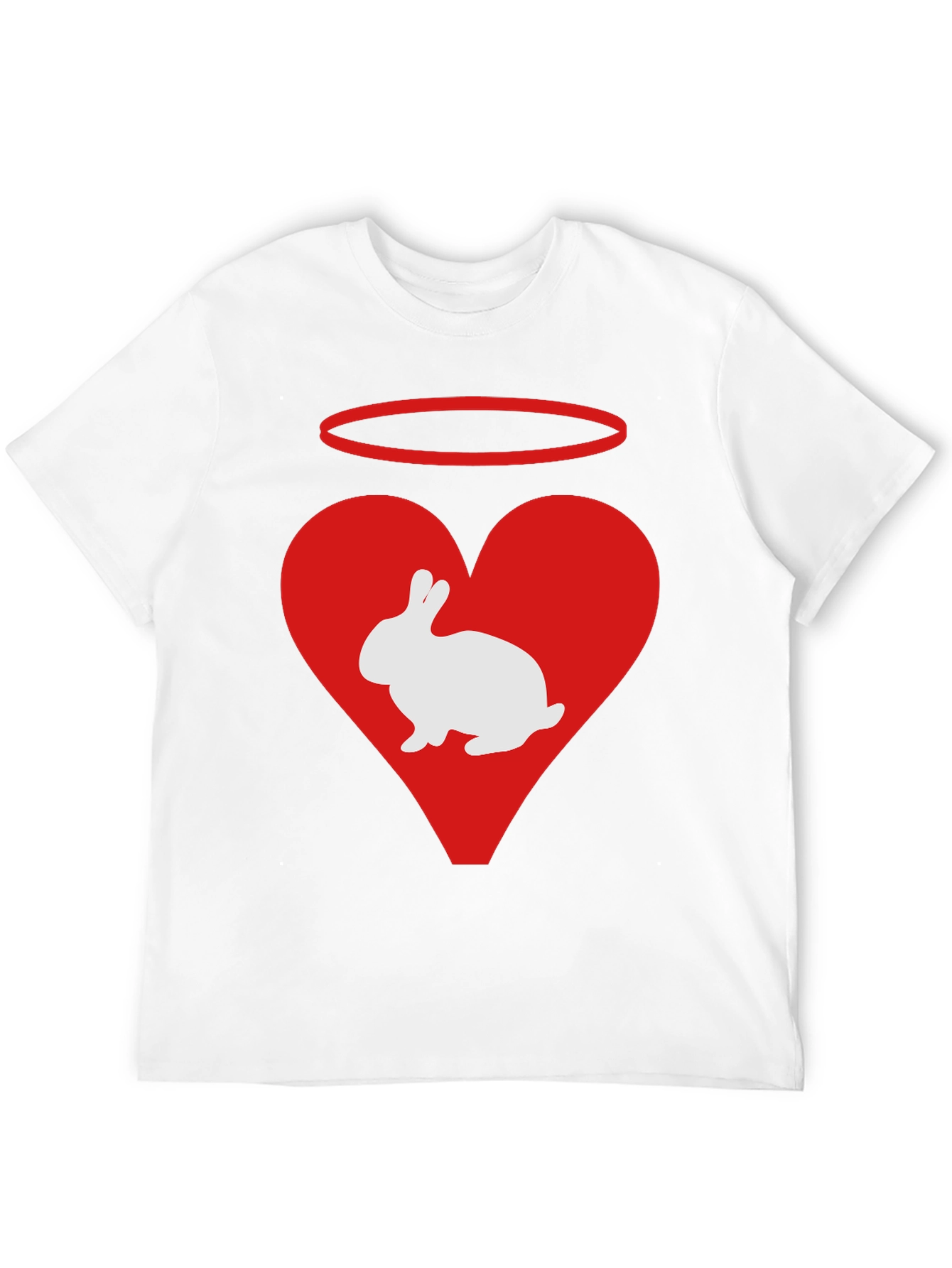 Rabbit Heart Halo Graphic Tee
