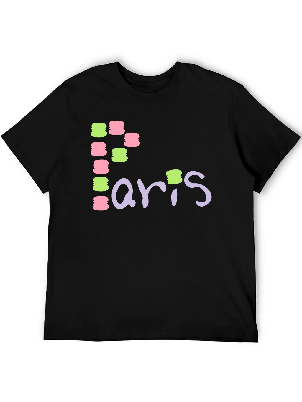 Paris Macaron T-Shirt - Unique Design
