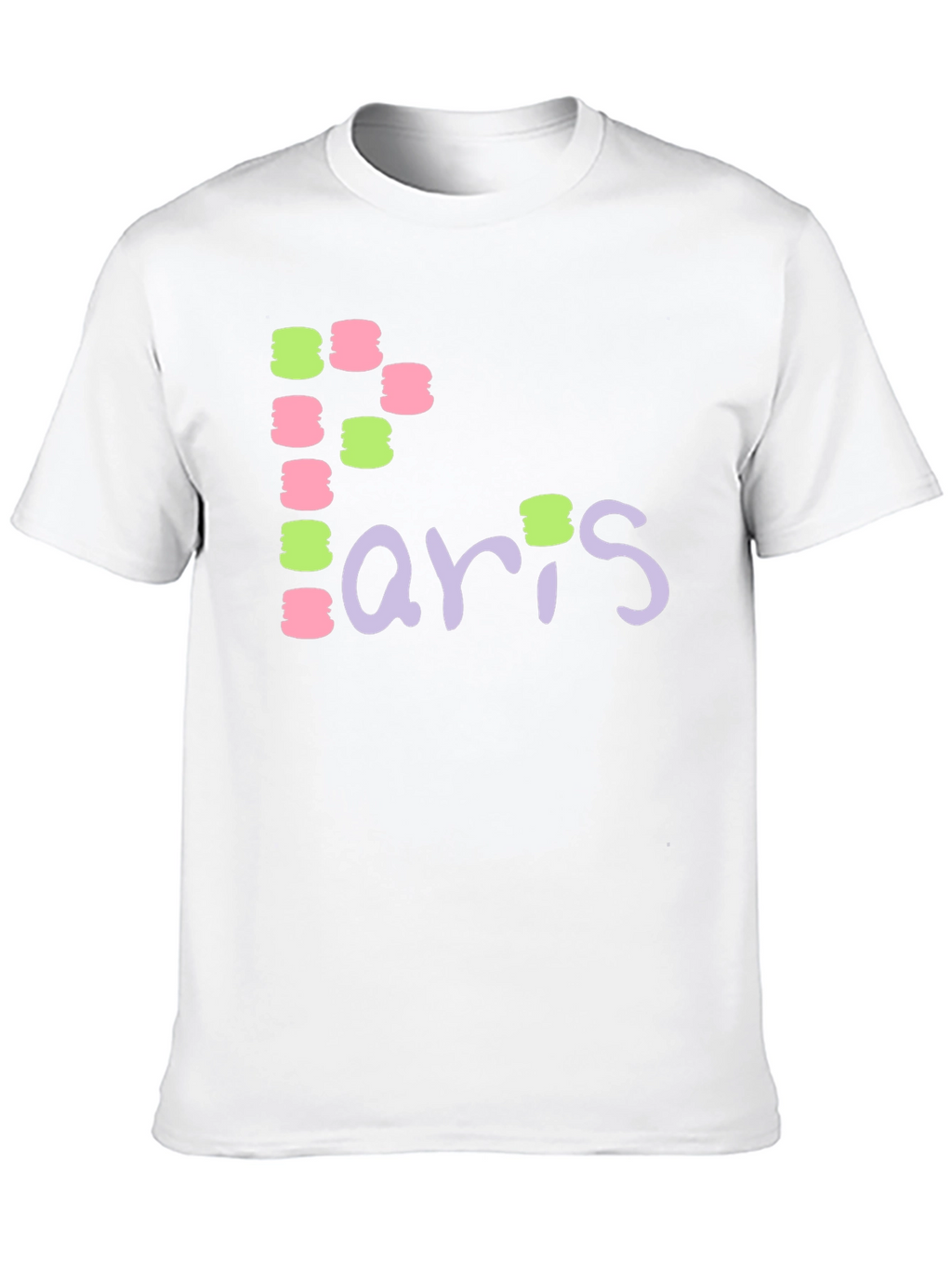 Paris Macaron T-Shirt - Unique Design