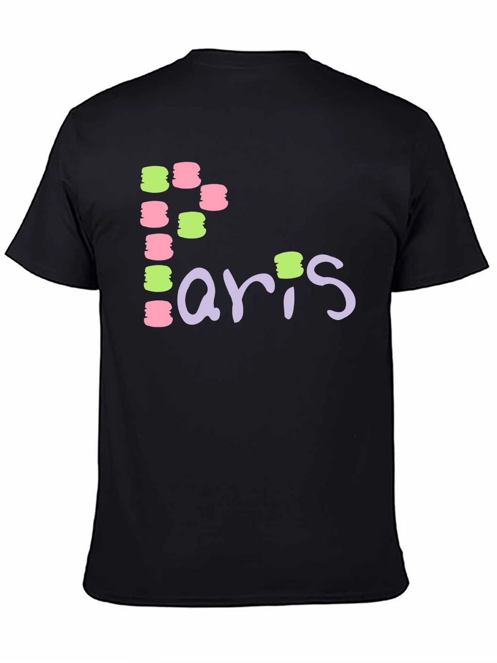 Paris Macaron T-Shirt - Unique Design