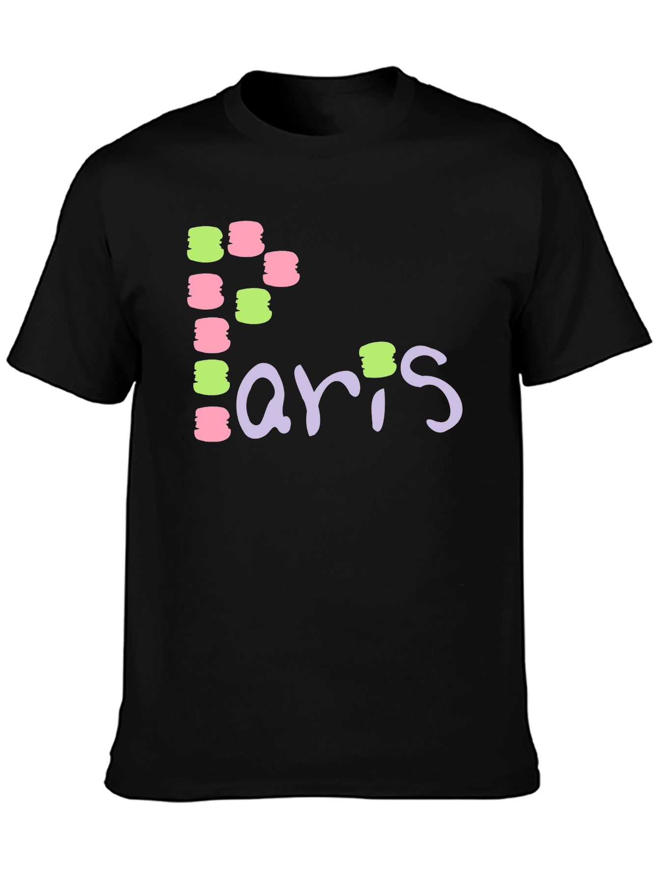 Paris Macaron T-Shirt - Unique Design