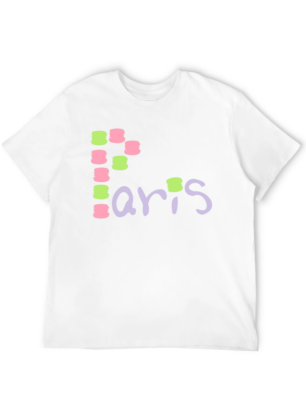 Paris Macaron T-Shirt - Unique Design