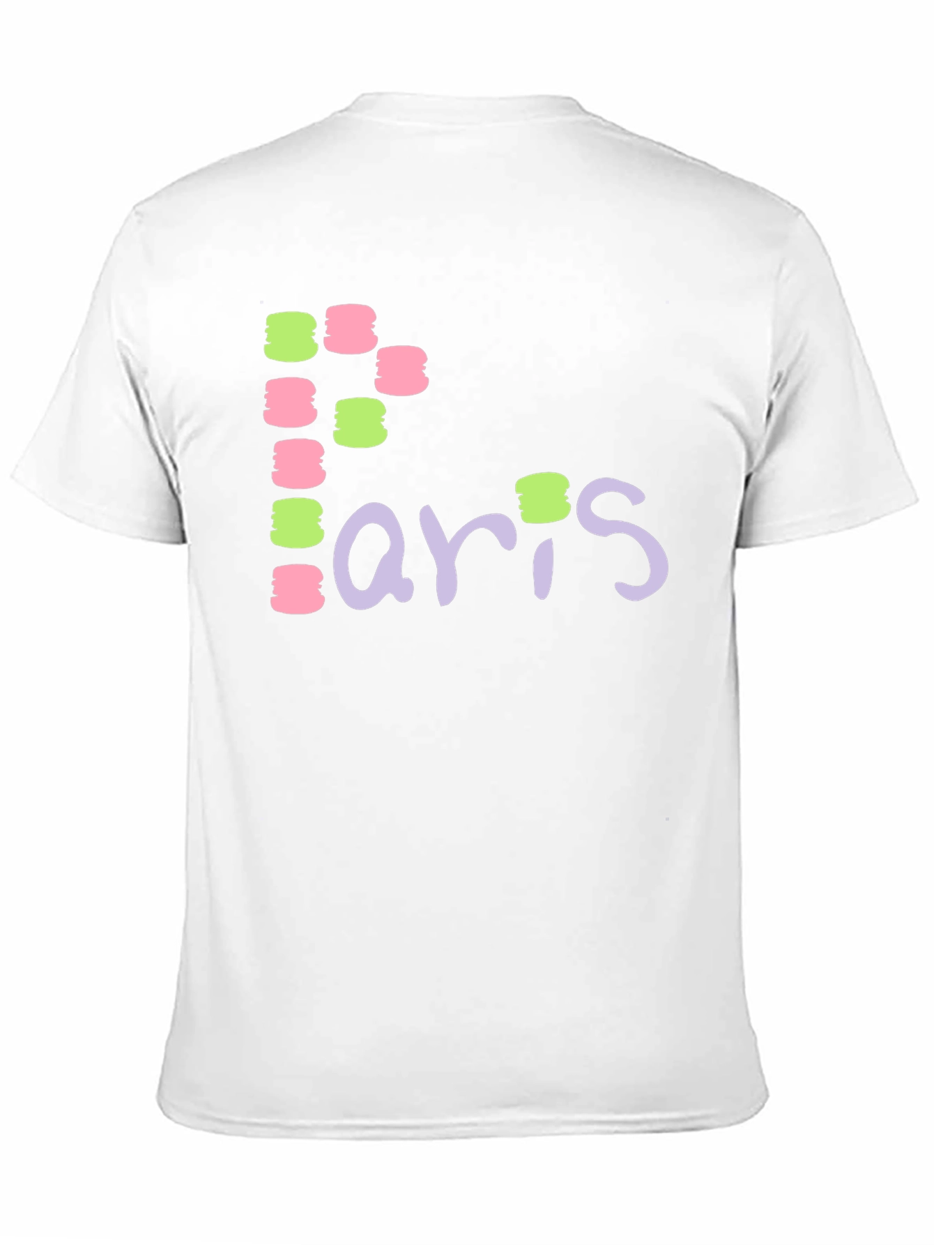 Paris Macaron T-Shirt - Unique Design