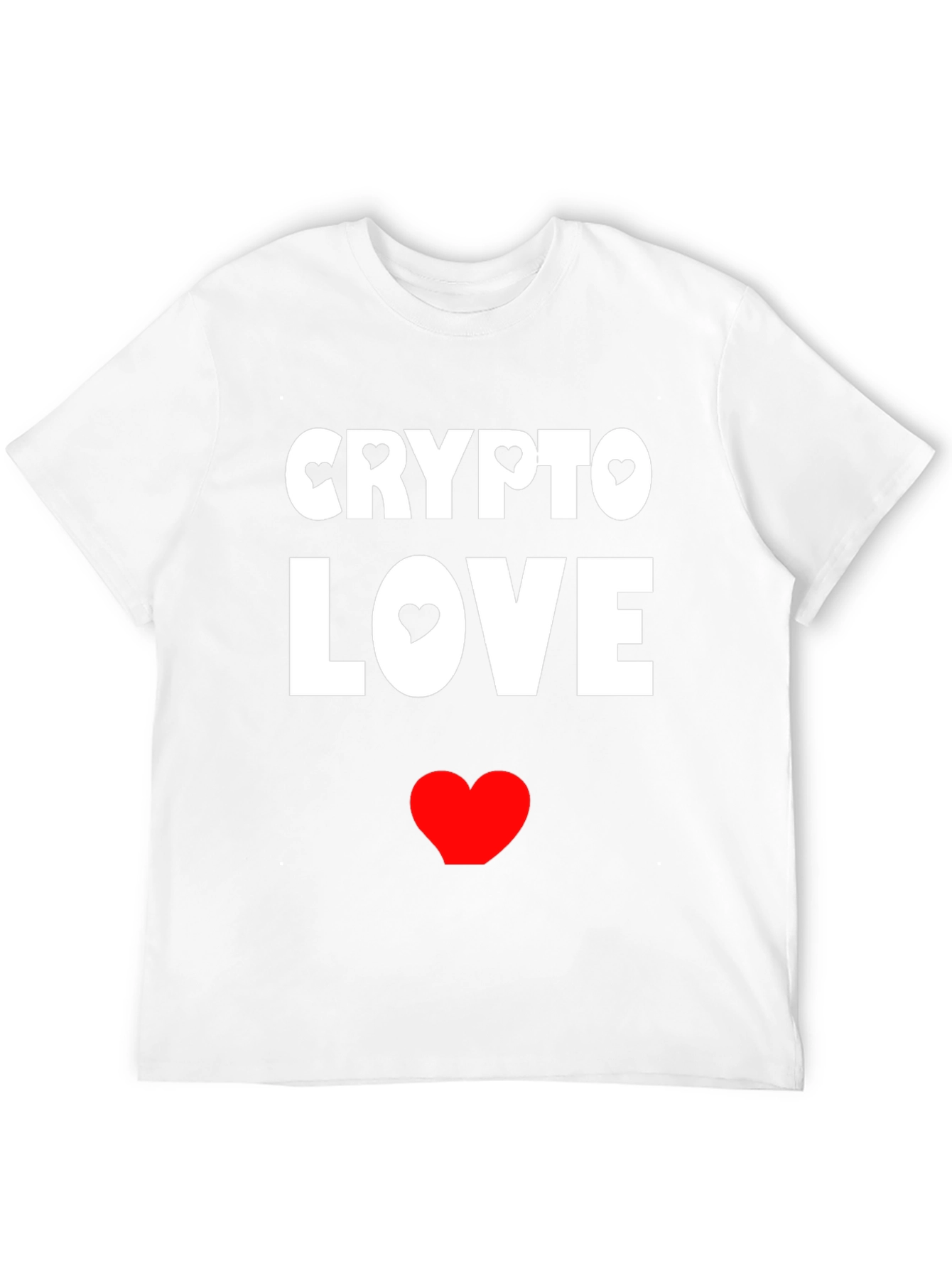 Crypto Love Black Graphic T-Shirt
