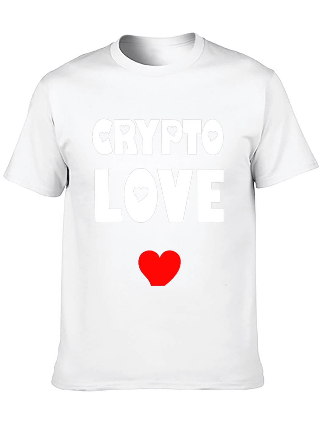 Crypto Love Black Graphic T-Shirt