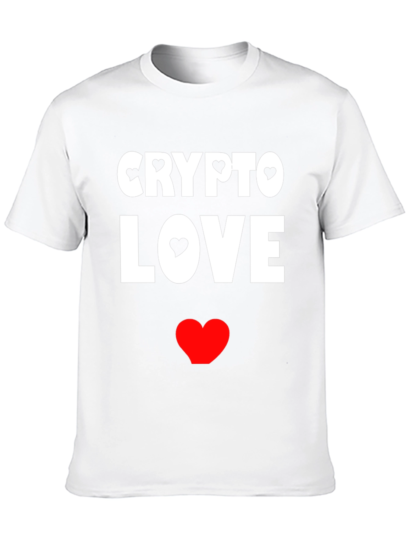 Crypto Love Black Graphic T-Shirt