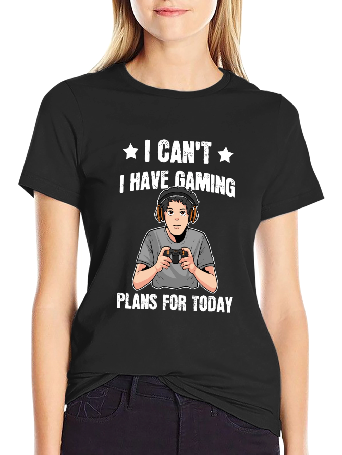 Gamer T-Shirt - I Have Gaming Plans Today