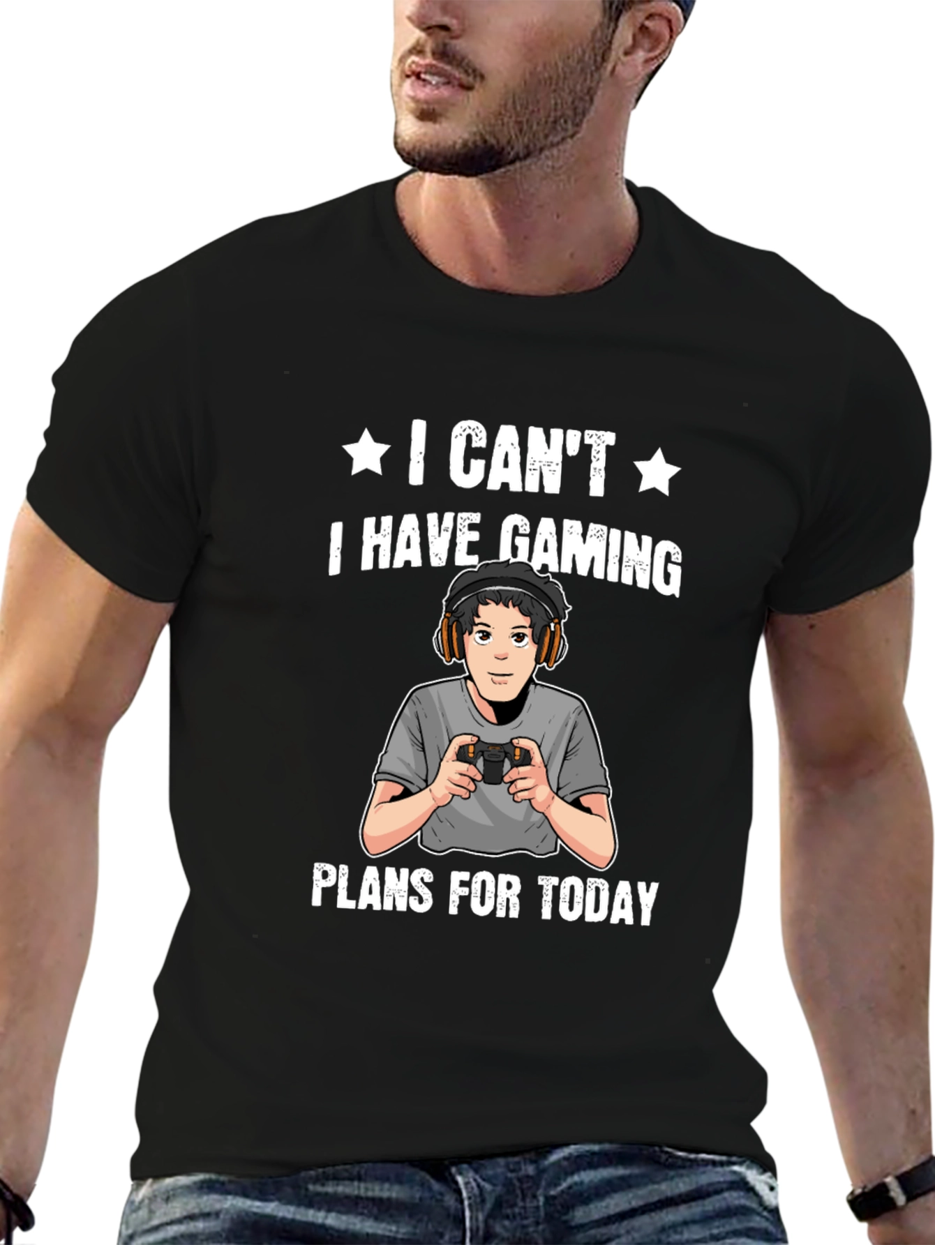 Gamer T-Shirt - I Have Gaming Plans Today