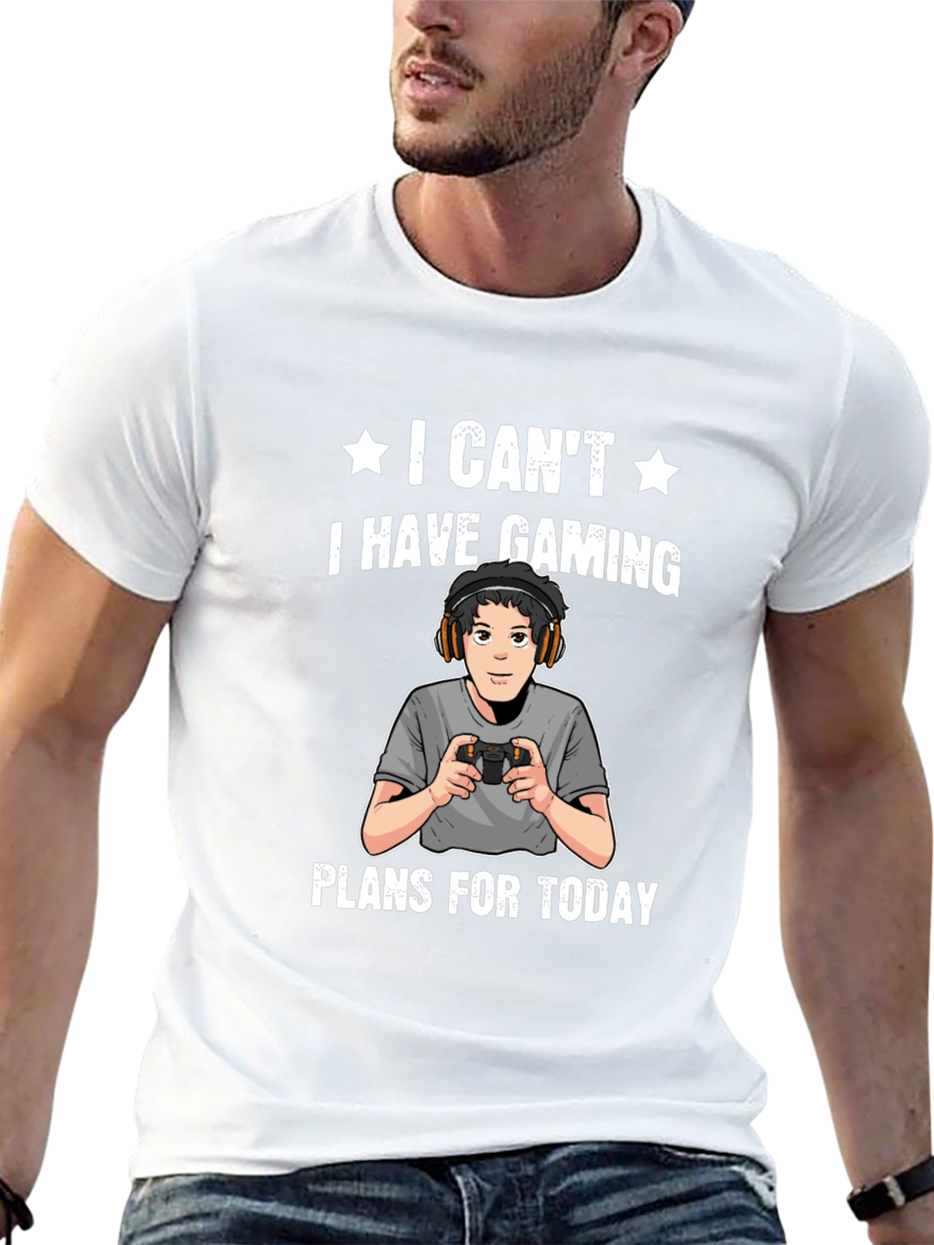 Gamer T-Shirt - I Have Gaming Plans Today