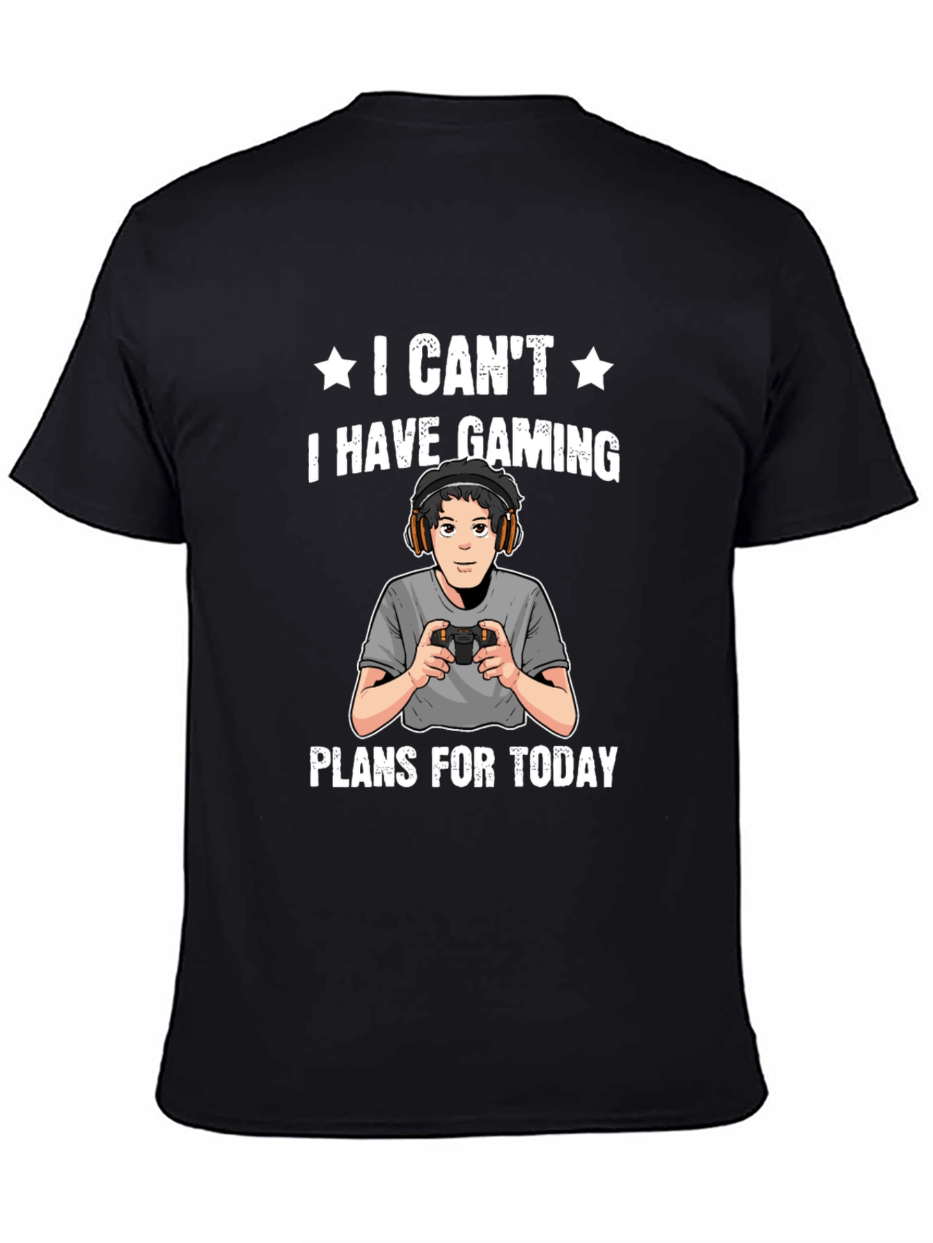 Gamer T-Shirt - I Have Gaming Plans Today