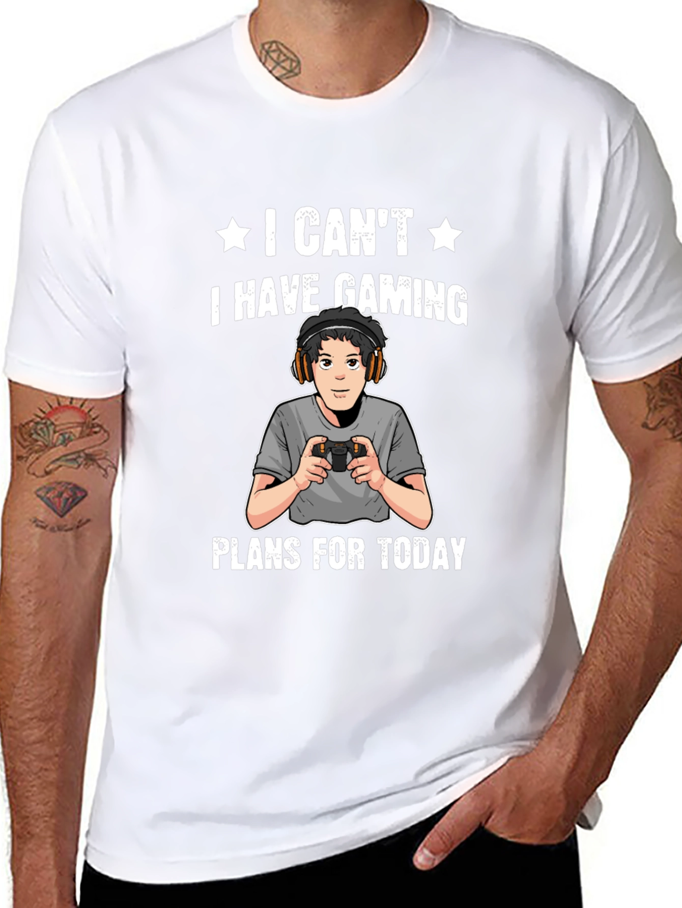 Gamer T-Shirt - I Have Gaming Plans Today