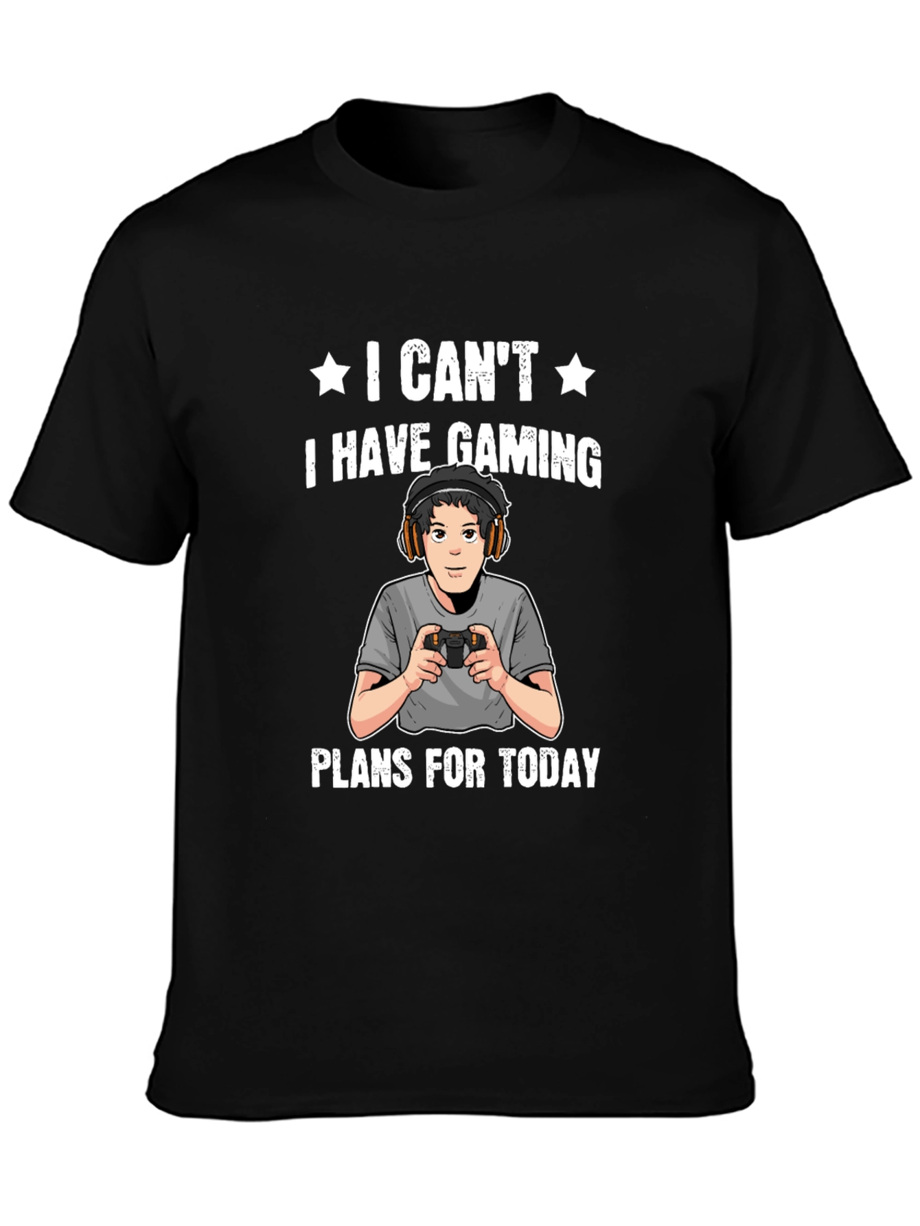 Gamer T-Shirt - I Have Gaming Plans Today
