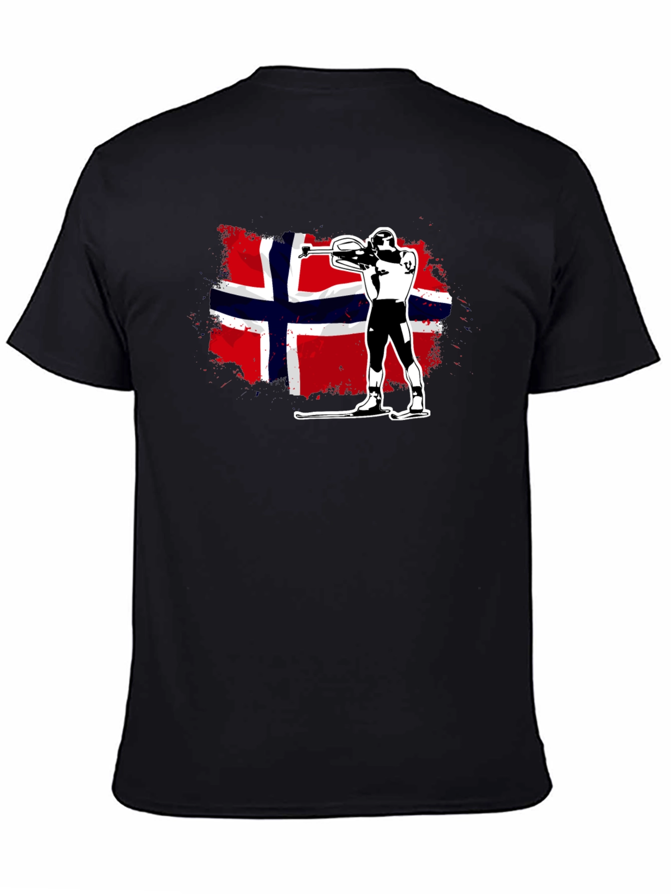 Norway Biathlon T-Shirt - Nordic Skiing Tee