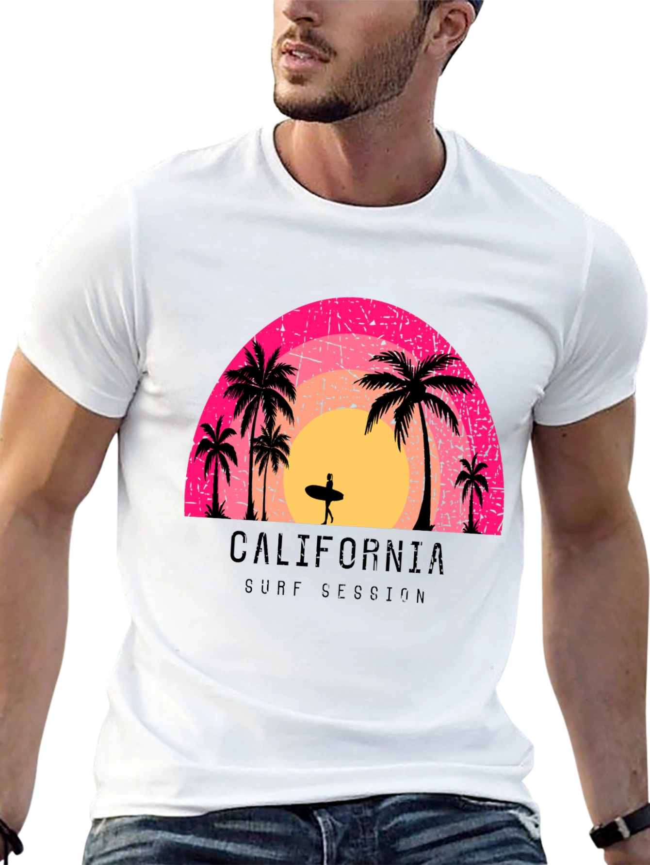 California Surf Session Graphic Tee