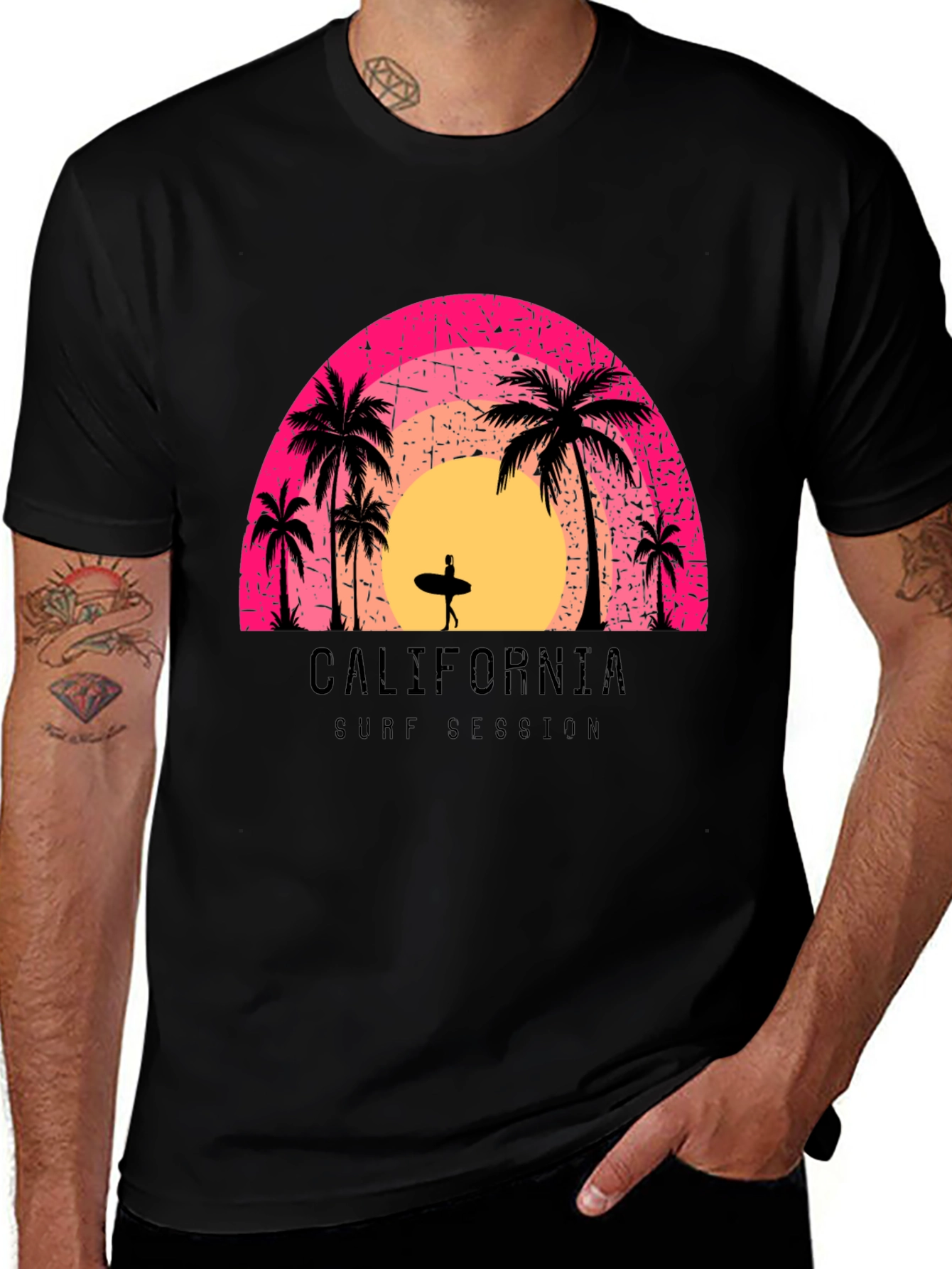 California Surf Session Graphic Tee