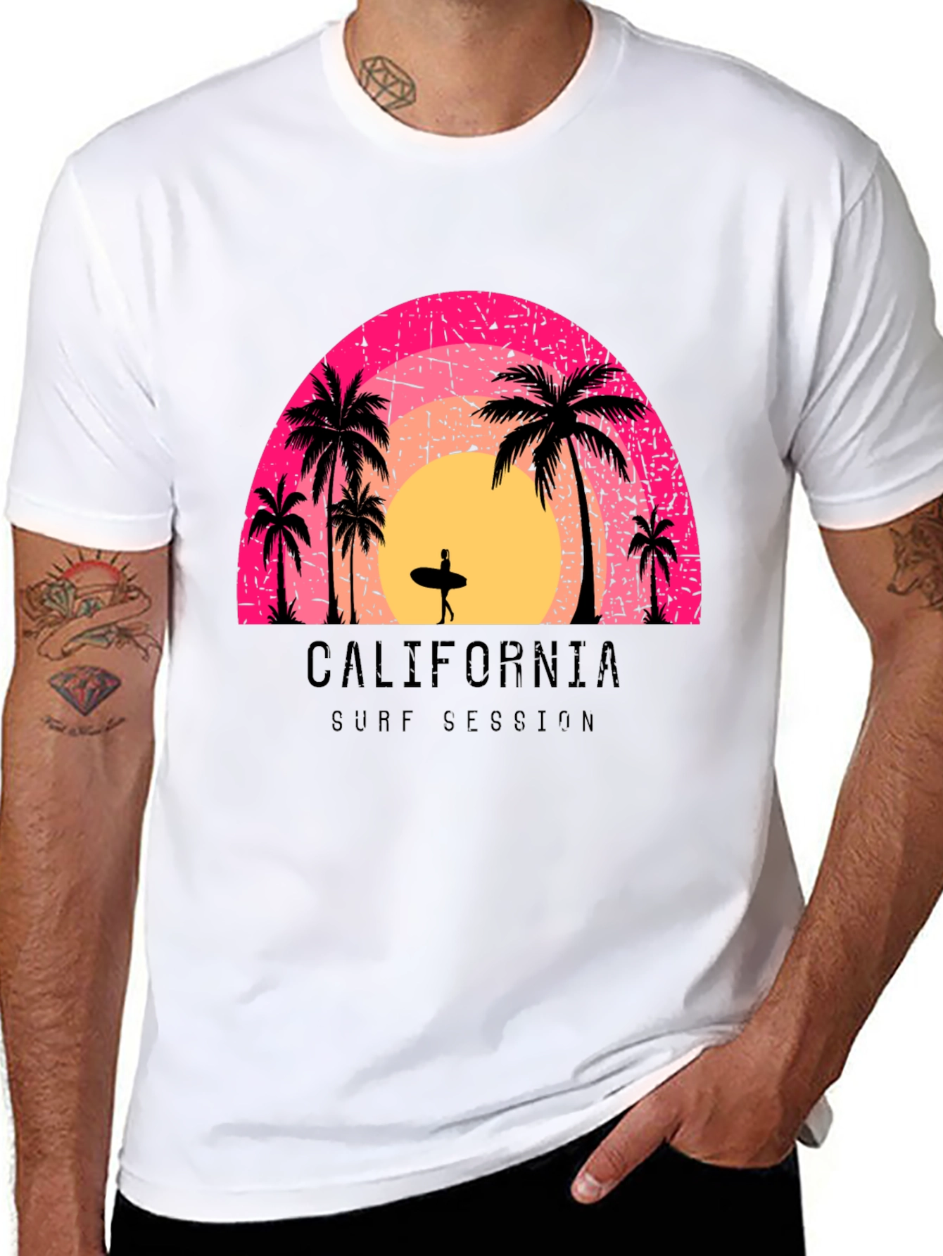 California Surf Session Graphic Tee