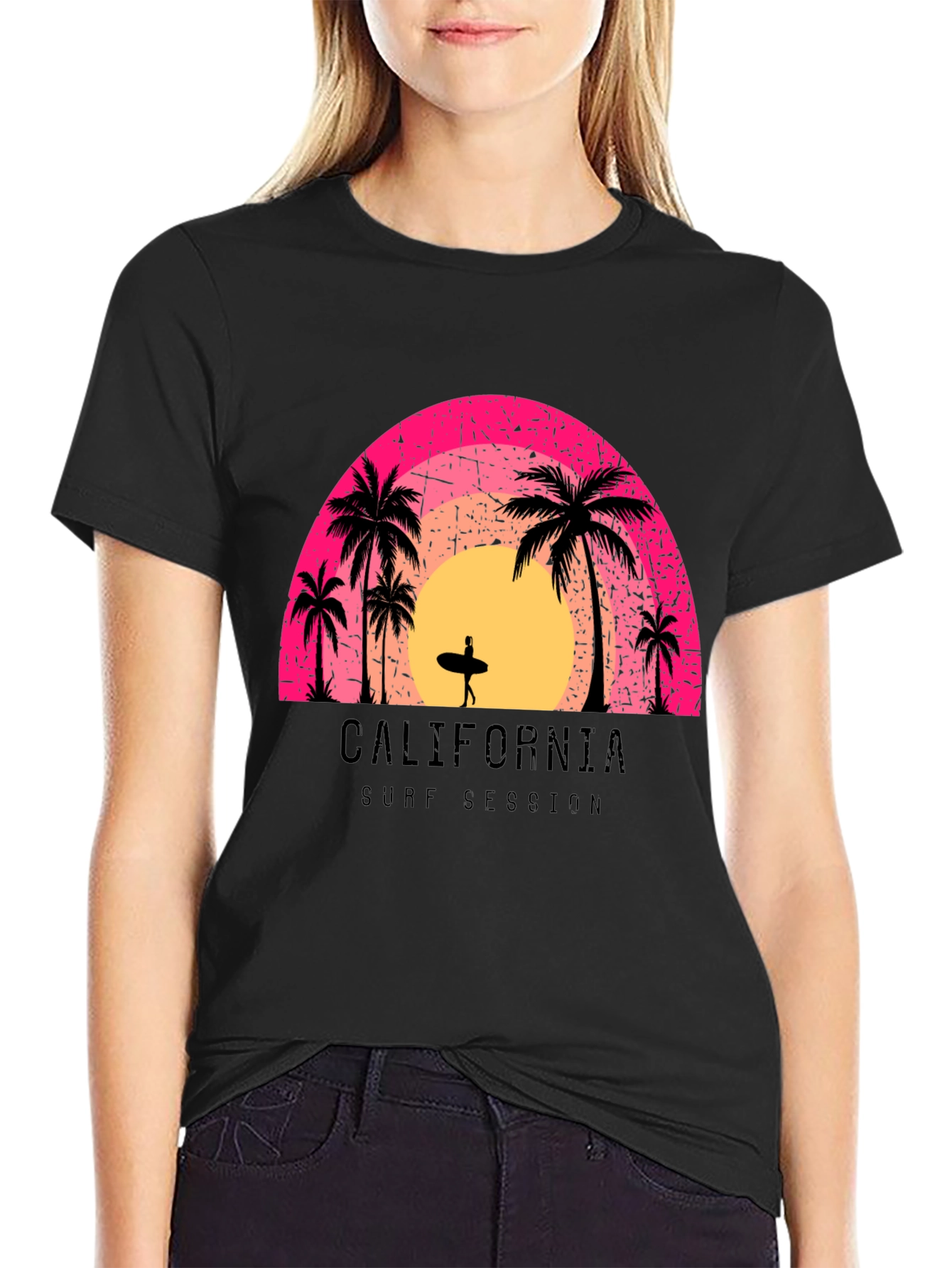 California Surf Session Graphic Tee