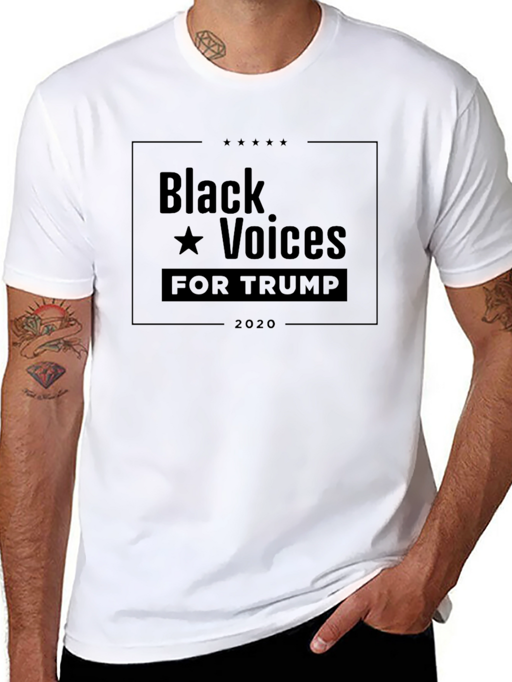 Black Voices for Trump 2020 T-Shirt
