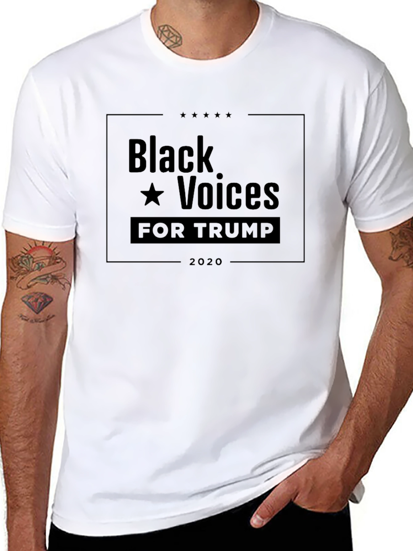 Black Voices for Trump 2020 T-Shirt