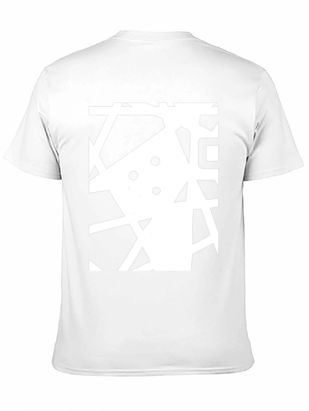 Abstract Graphic Black T-Shirt