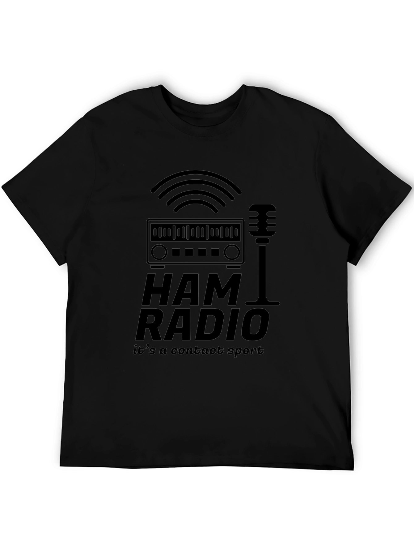 Ham Radio Its a Contact Sport Graphic T-Shirt