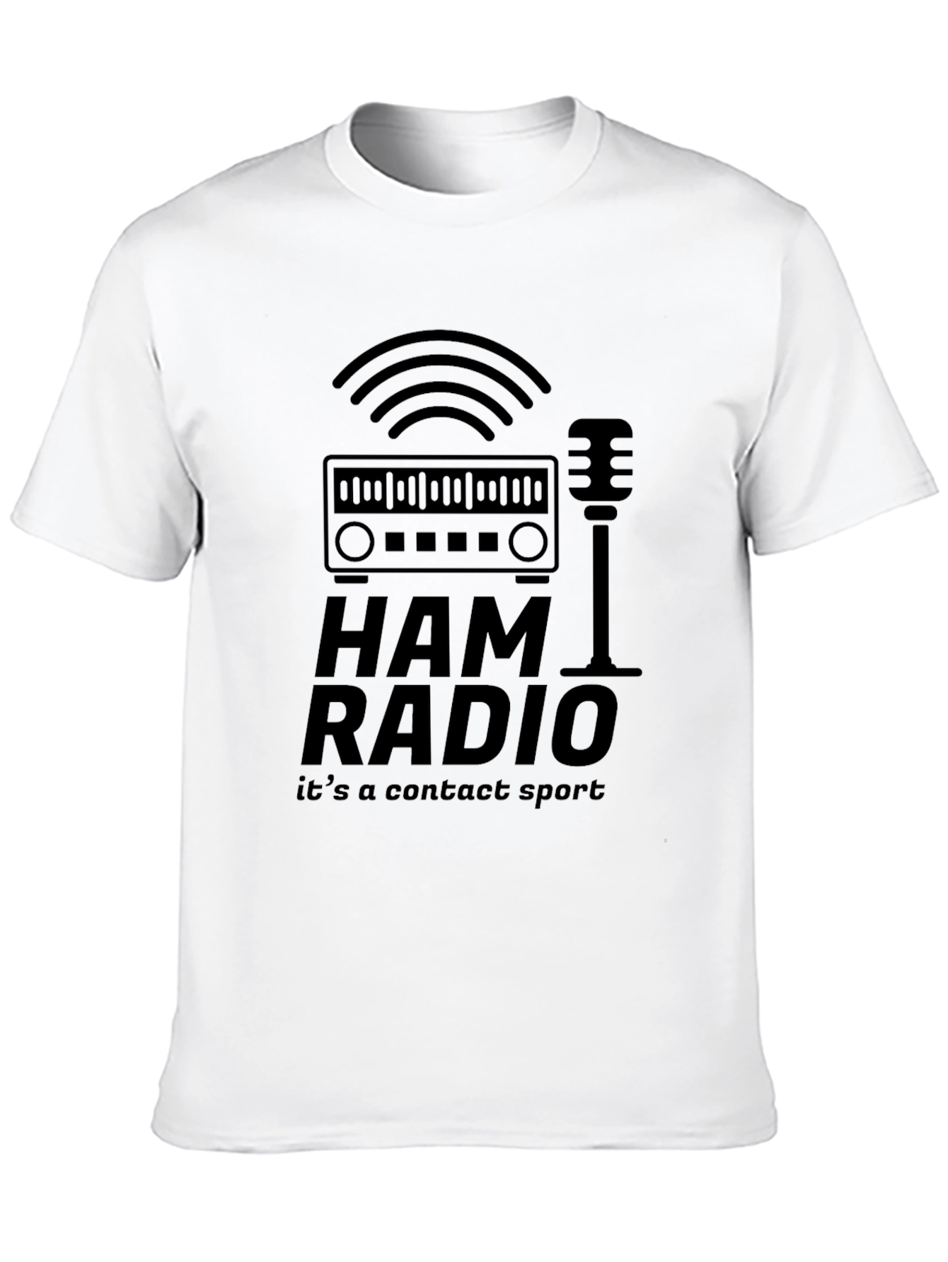 Ham Radio Its a Contact Sport Graphic T-Shirt