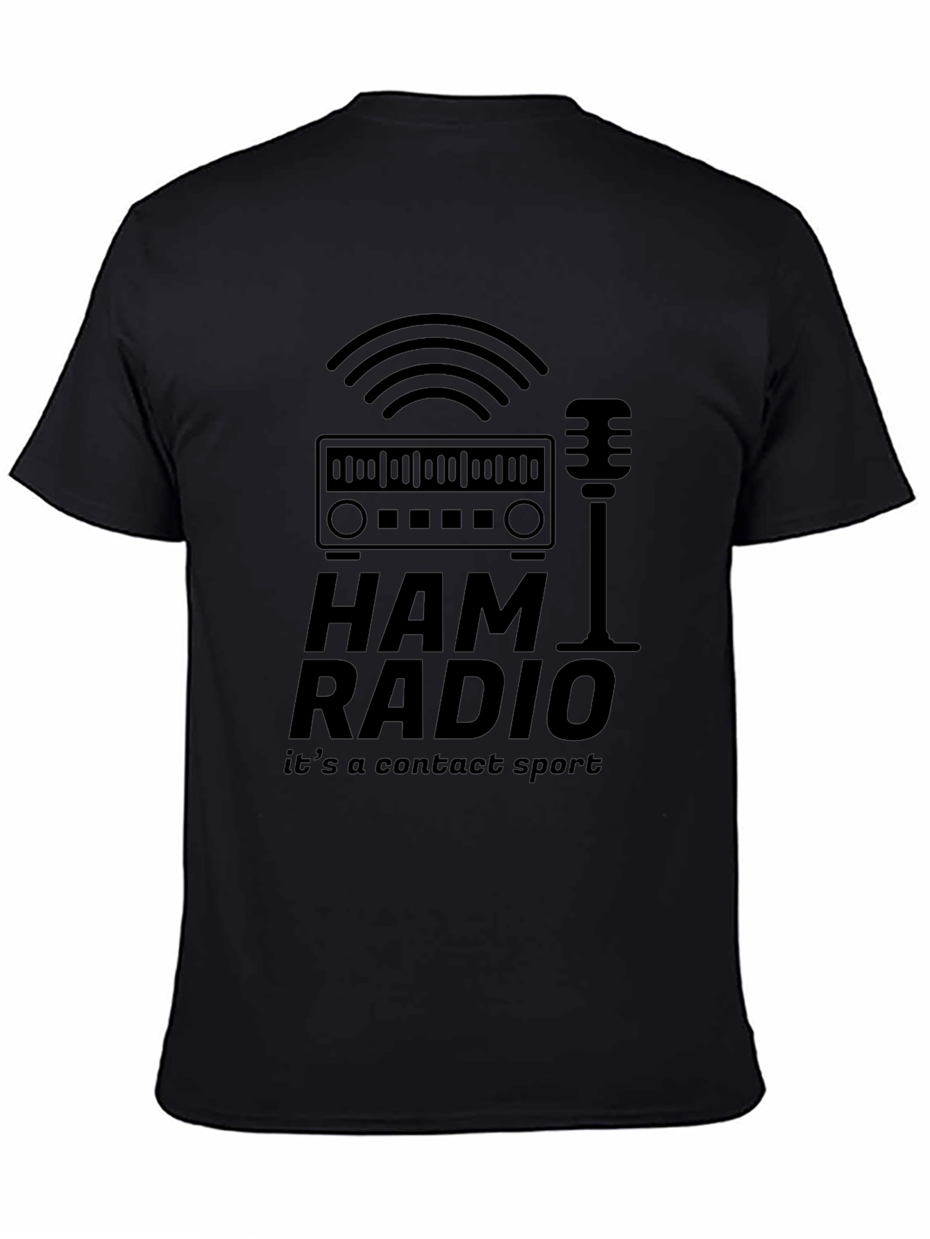 Ham Radio Its a Contact Sport Graphic T-Shirt