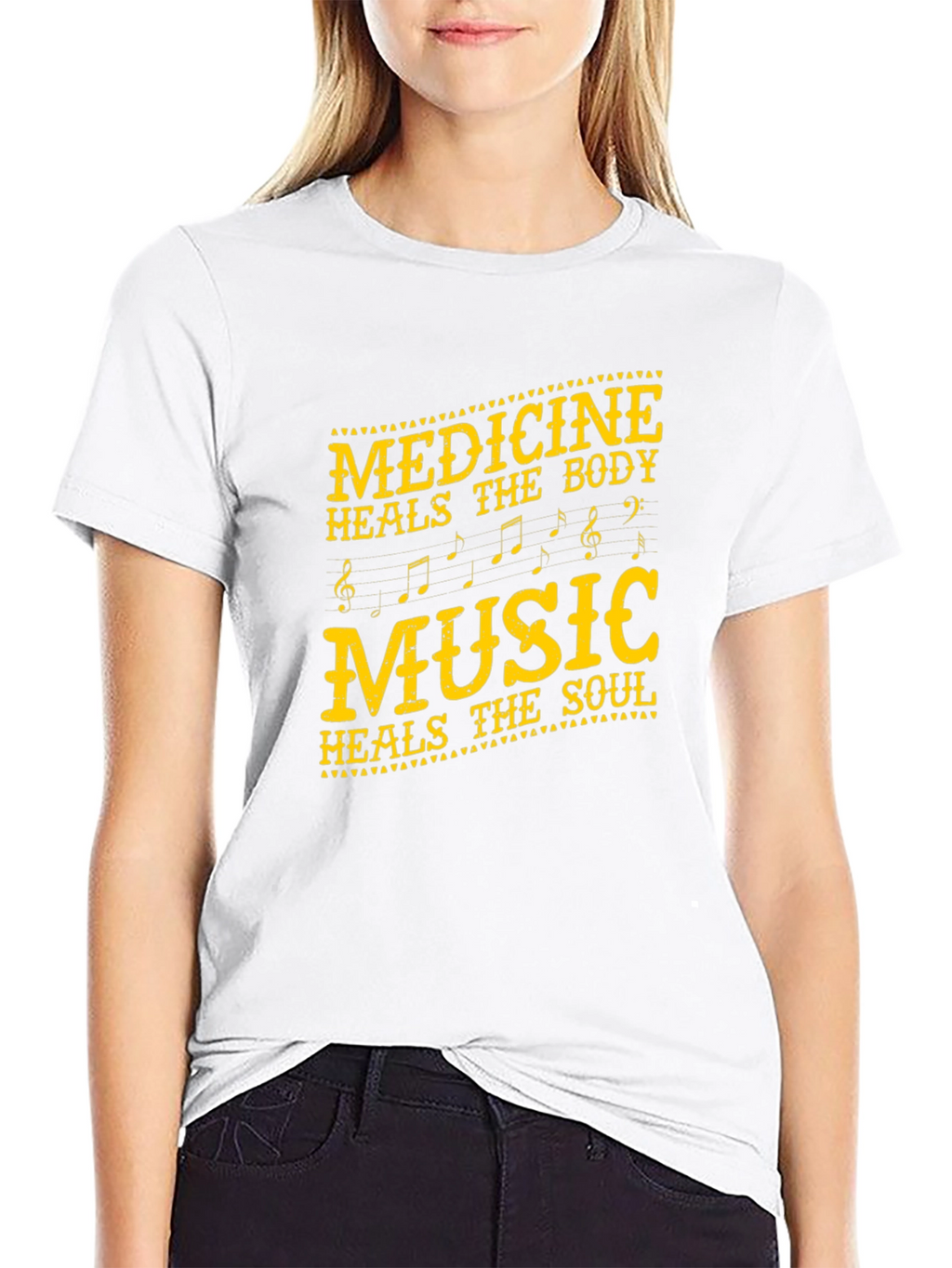 Medicine & Music Heals Graphic Tee