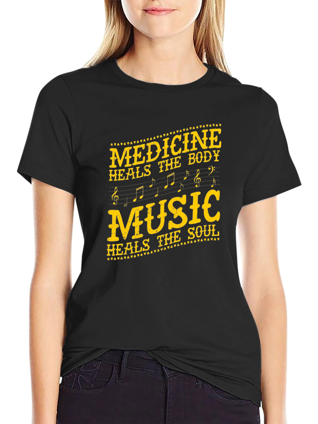 Medicine & Music Heals Graphic Tee