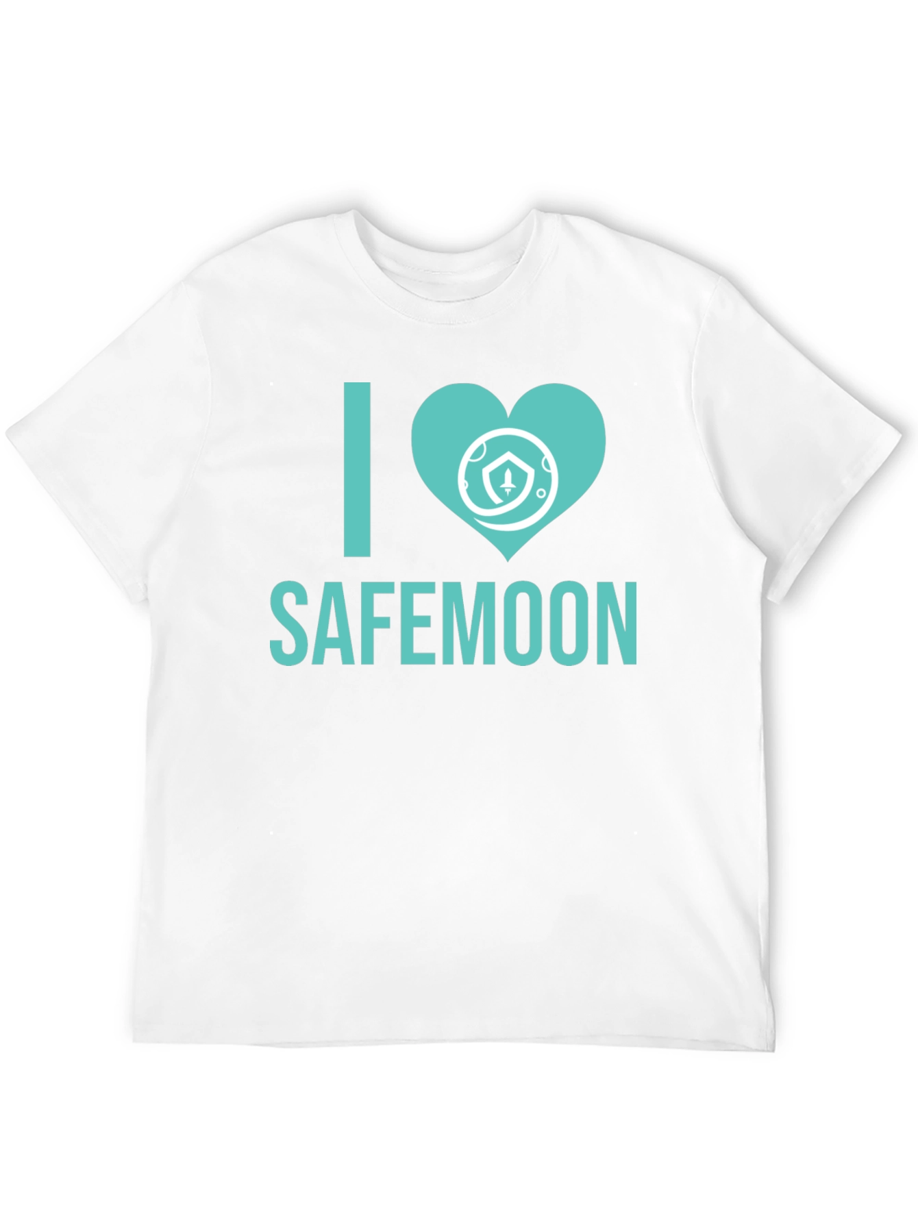 I Love Safemoon Crypto Black T-Shirt
