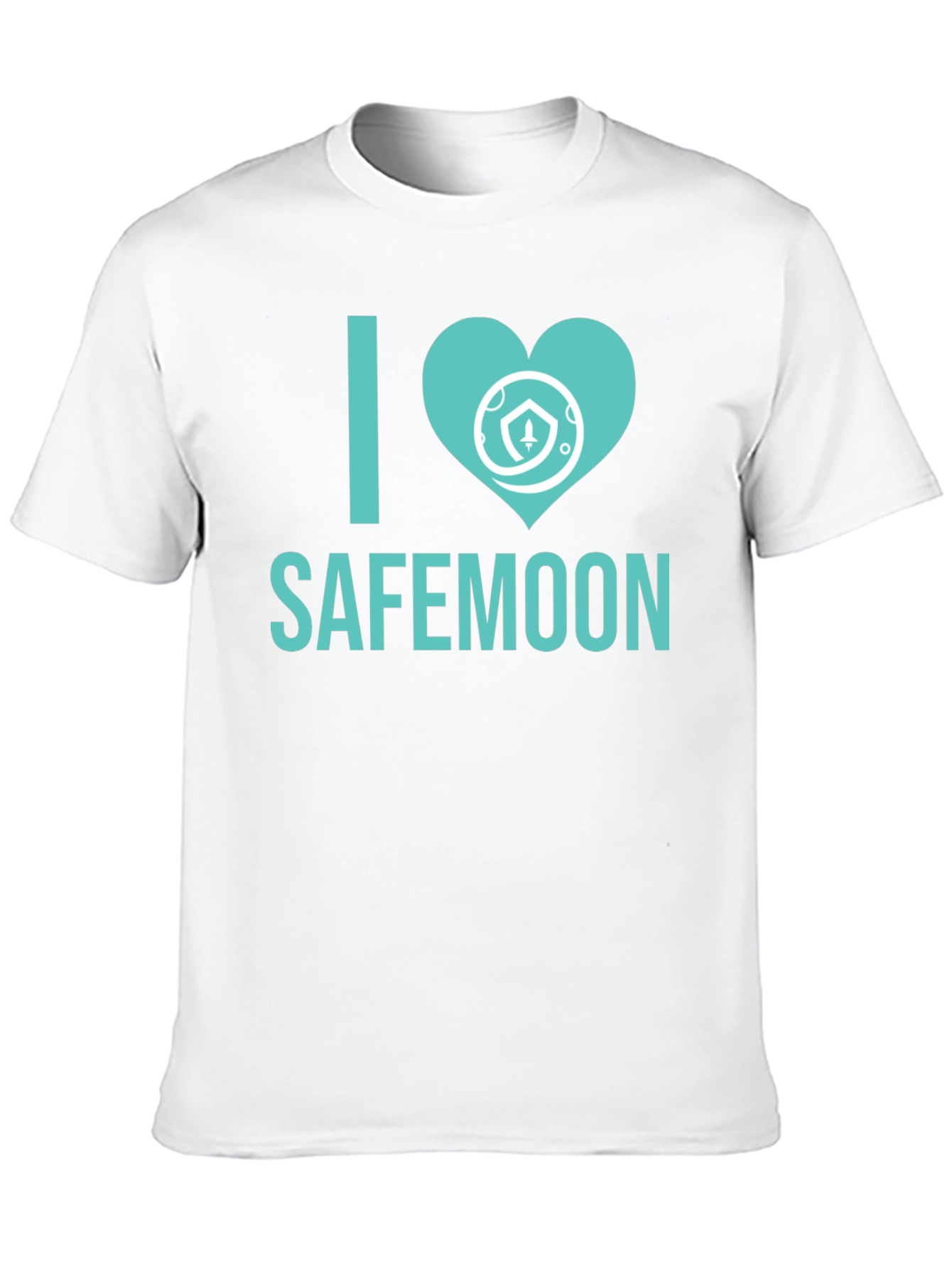 I Love Safemoon Crypto Black T-Shirt