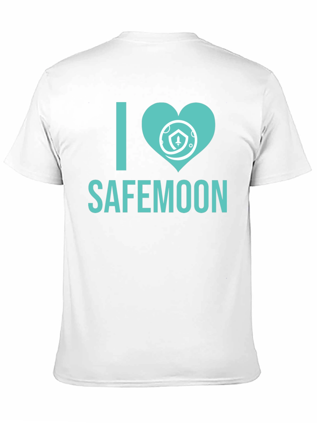 I Love Safemoon Crypto Black T-Shirt