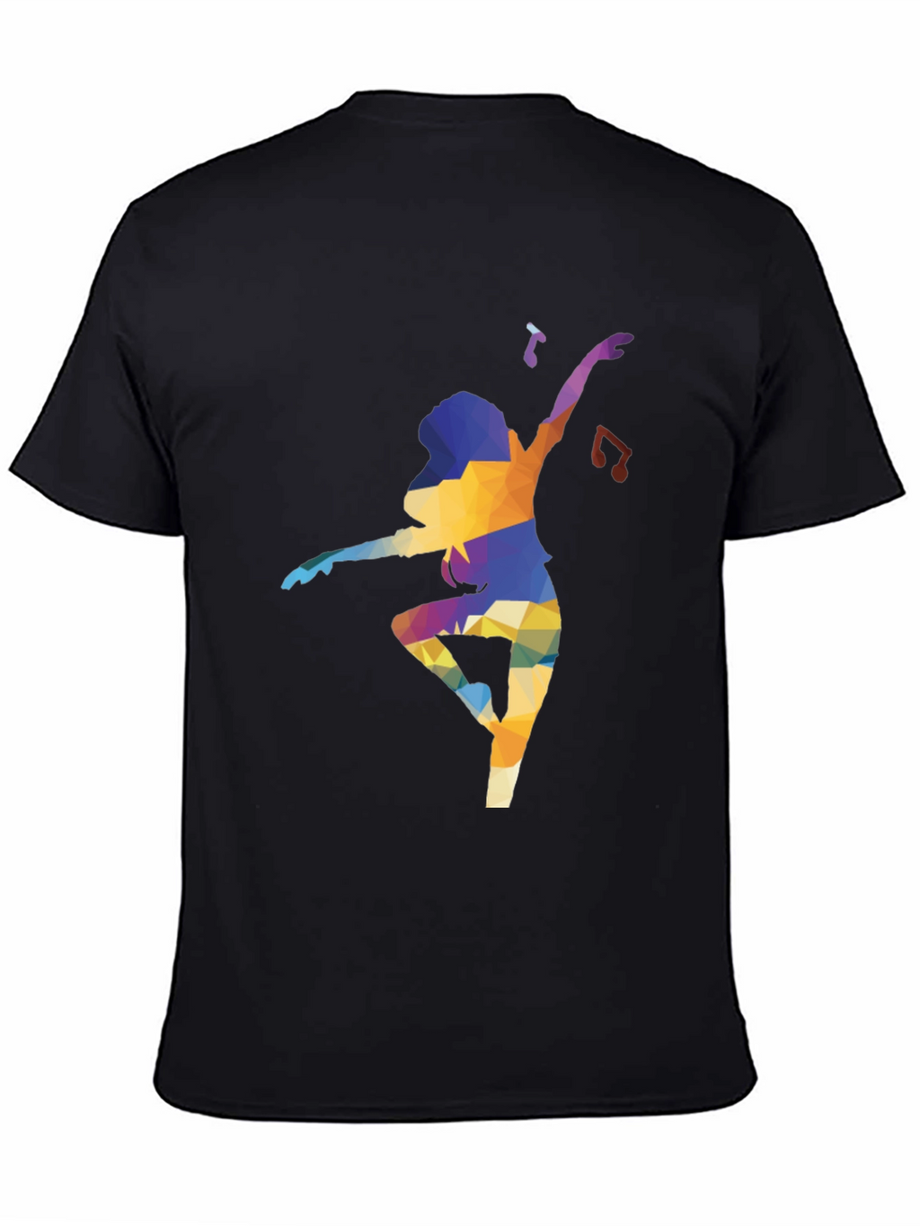 Abstract Dancer Graphic T-Shirt