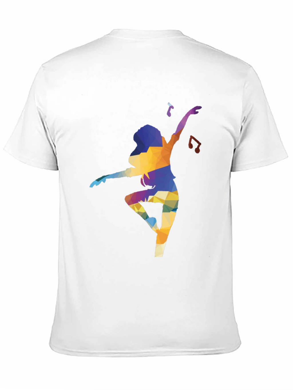 Abstract Dancer Graphic T-Shirt