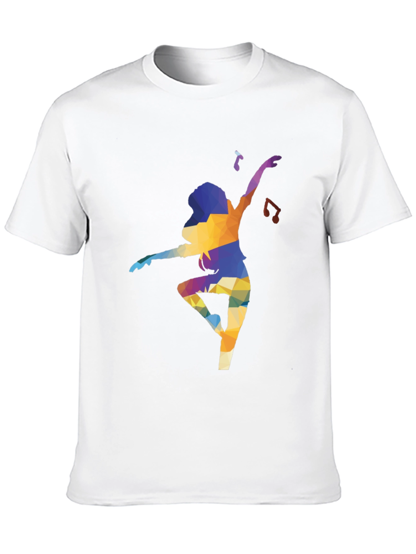 Abstract Dancer Graphic T-Shirt