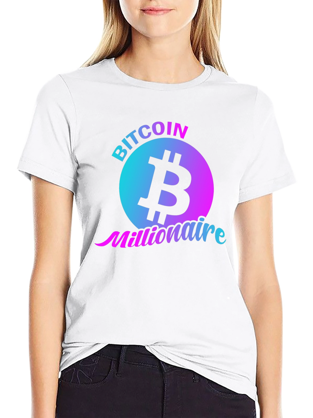 Bitcoin Millionaire Black T-Shirt