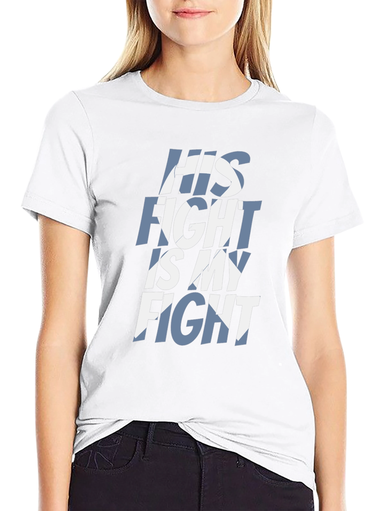 His Fight Is My Fight Graphic T-Shirt