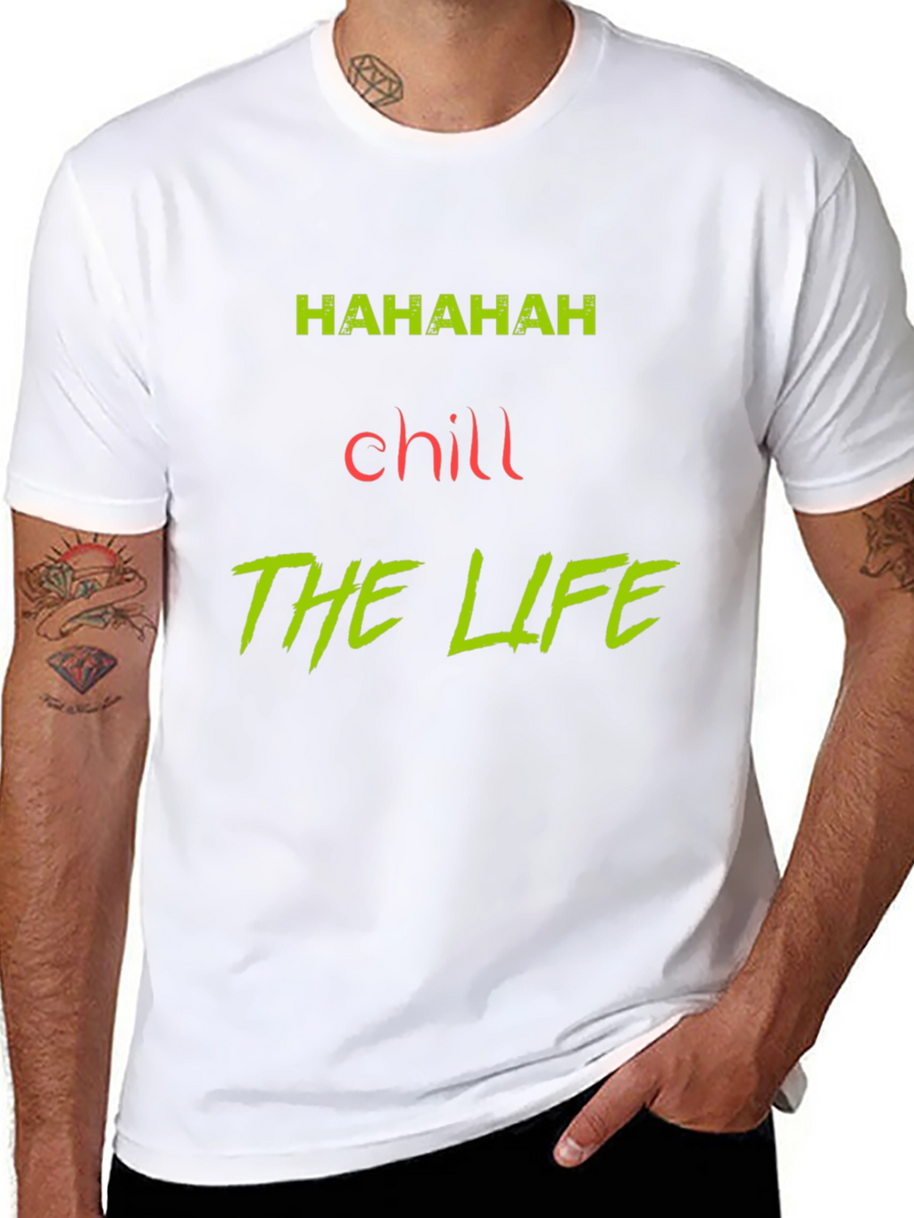 Chill The Life Graphic Tee